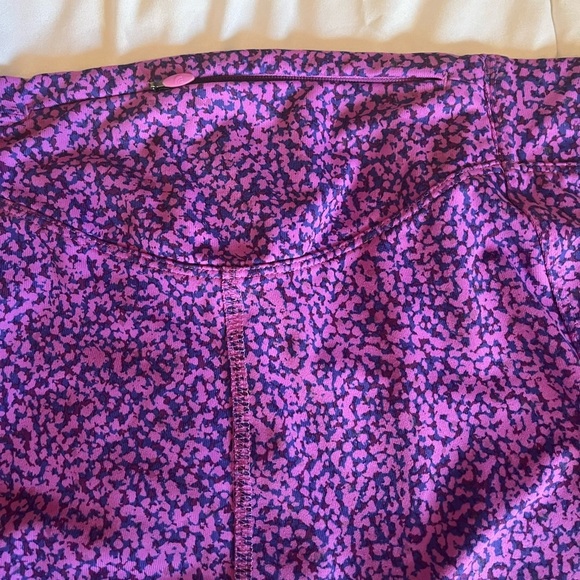 North Face Flashdry Women's Sweet Violet Splash Motus Capris Tights - Picture 3 of 4